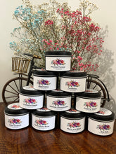 Load image into Gallery viewer, Little sampler soy candle tin, in various fragrances, including Cookie Time
