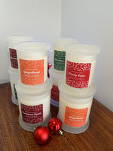 Load image into Gallery viewer, 2023 XMAS COLLECTION - CANDY CANE SCENTED SOY CANDLE AND WAX MELTS
