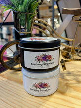 Load image into Gallery viewer, Sparkling Strawberry Scented Soy Candle
