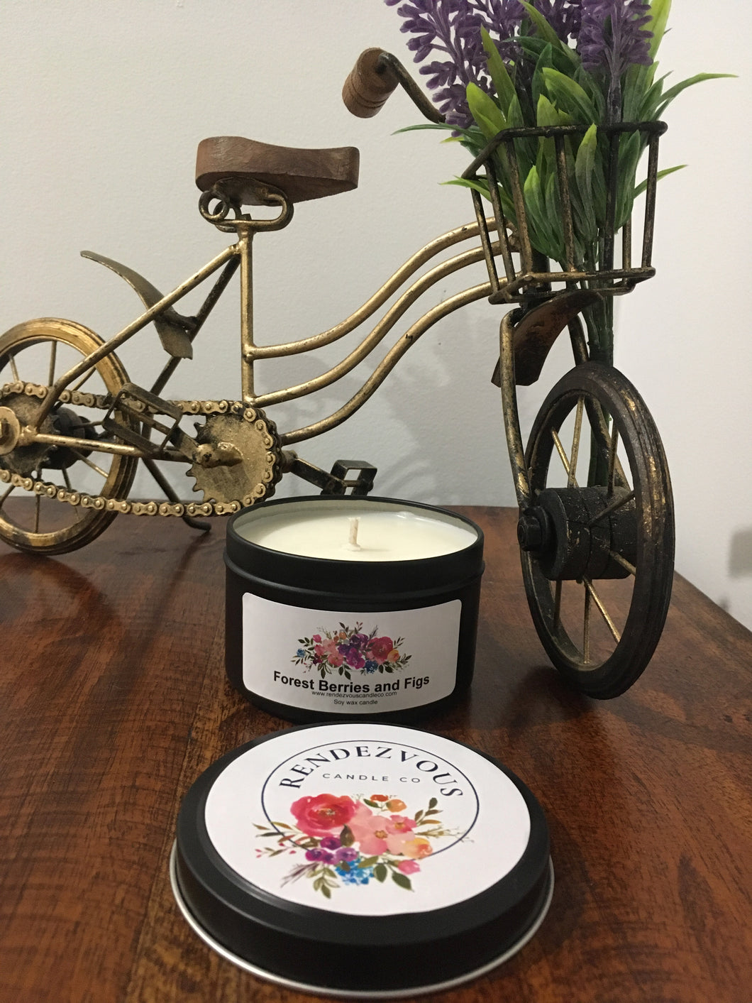 Forest Berries and Figs Scented Soy Candle