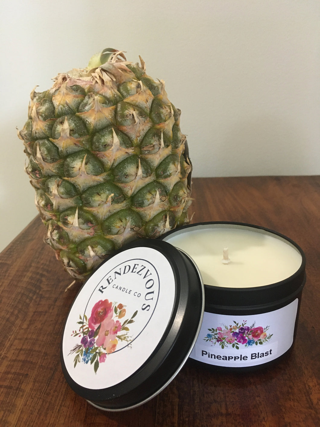 Pineapple Blast Scented Soy Candle