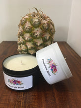 Load image into Gallery viewer, Pineapple Blast Scented Soy Candle
